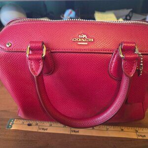 Coach Satchel Bag with Strap